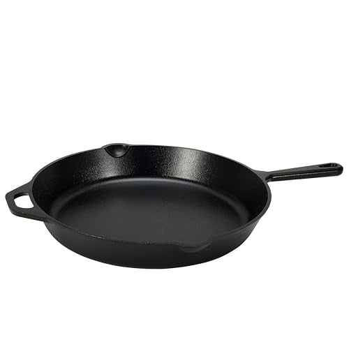 Pre Seasoned Cast Iron Skillet (15")