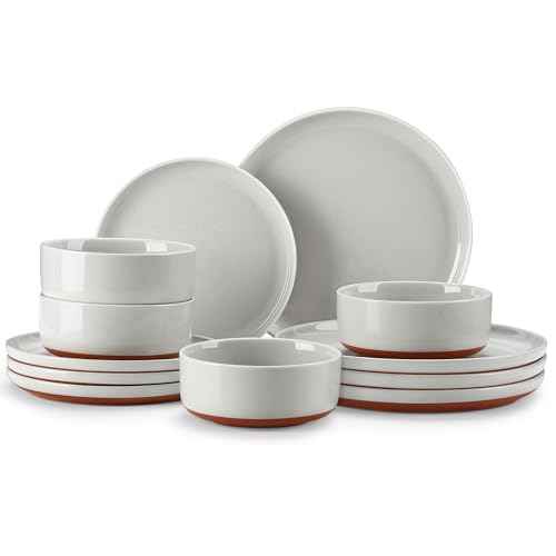 Plates and Bowls Sets (12 Count)