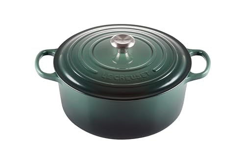 Enameled Cast Iron Round Dutch Oven