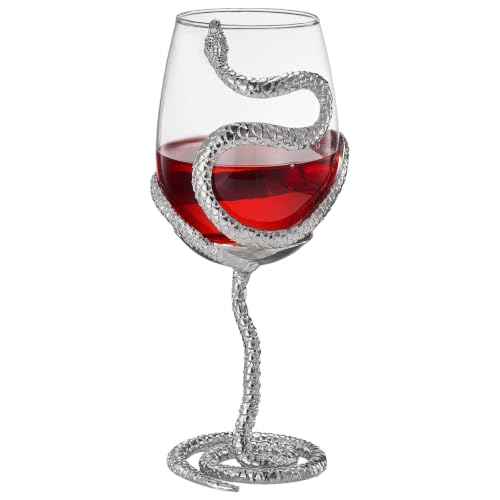 Stemmed Snake Wine Glasses