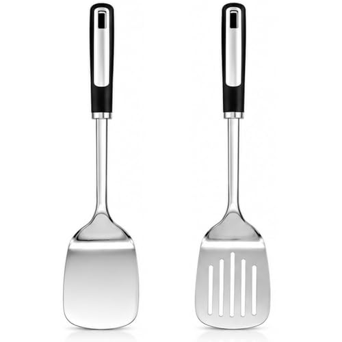 Stainless Steel Spatula Set (Stainless Steel Spatula Set(2 Piece))