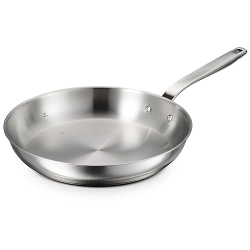 Tempo Tri Ply Base Stainless Steel 12 (Fry Pan / 12-Inch)