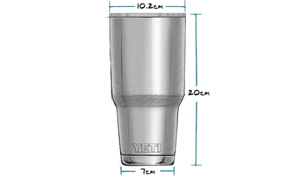 Rambler 30 oz Tumbler Retired Colors (Offshore Blue)
