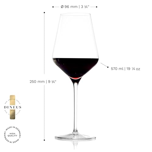 Red Wine Glasses Quatrophil Set of 4 (4 Count)