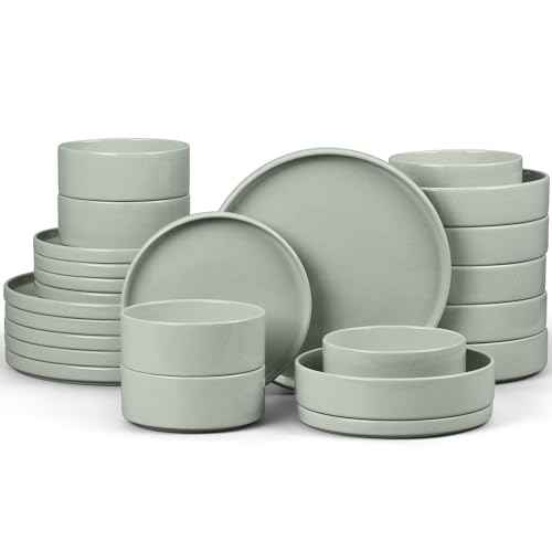 Dinnerware Sets with Pasta Bowls (24 Count)