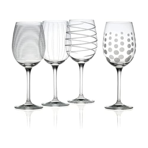 Cheers White Wine Glasses Set of 4