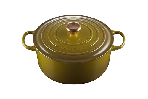 Enameled Cast Iron Round Dutch Oven