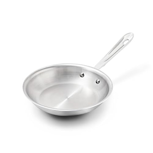 D3 Stainless Steel 8" Fry Pan