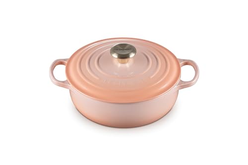 Enameled Cast Iron Signature Round Sauteuse