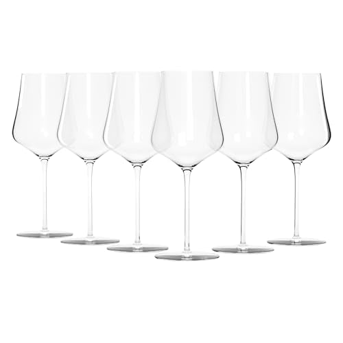 Crystal Wine Glasses (6 Count)