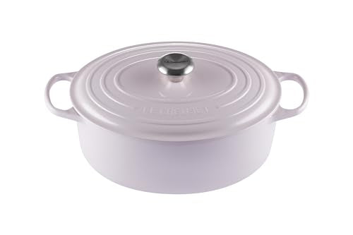 Enameled Cast Iron Oval Dutch Oven