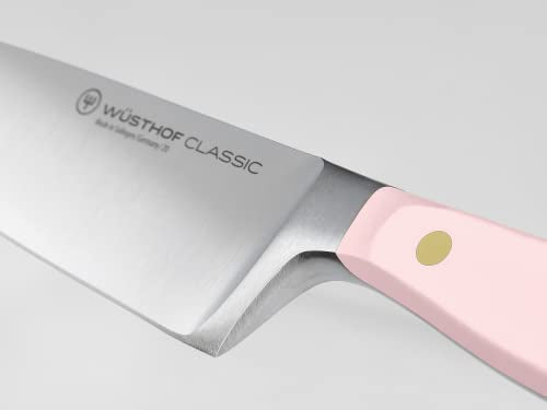 Classic Pink Himalayan Salt 8 Piece Knife Block Set (7 Count)