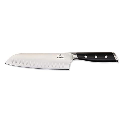 Forged German Stainless Steel Santoku Knife 7 Inch