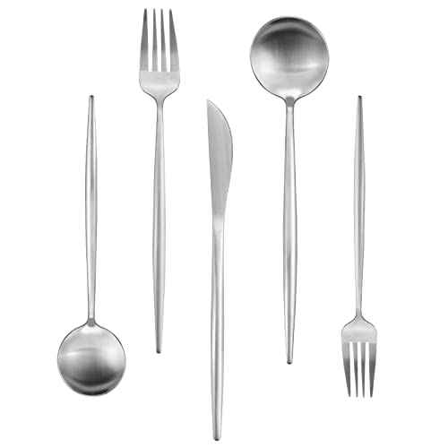 20 Piece Stainless Steel Silverware Set