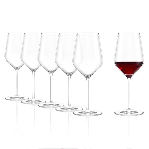Red Wine Glasses Set of 6 (6 Count)