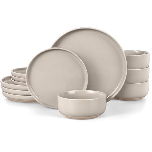 Plates and Bowls Dish Sets for 4