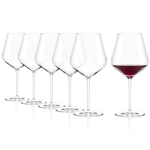 Burgundy Glasses Starlight Set of 6 (6 Count)
