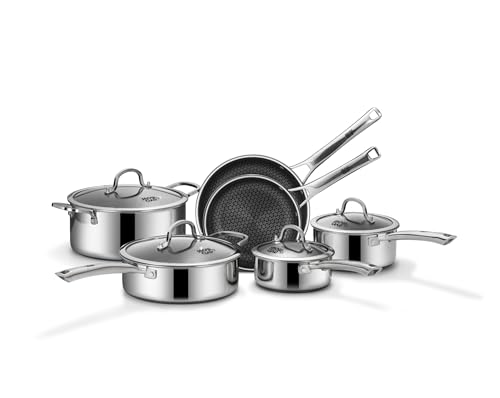 Pots and Pans Set Non Stick (10 Count)