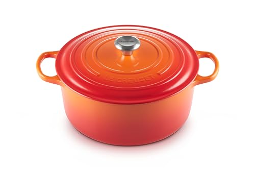 Enameled Cast Iron Round Dutch Oven
