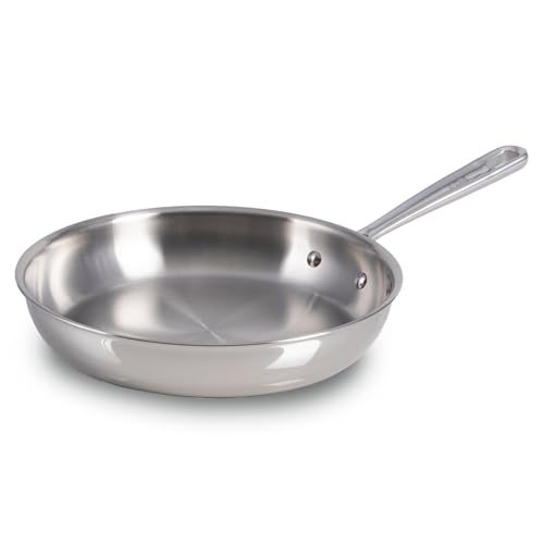 Pro Tri Ply Stainless Steel 10 in Frying Pan
