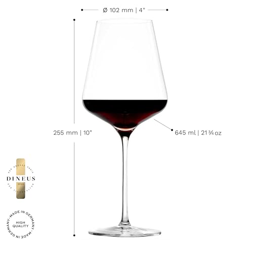 Bordeaux Glass Quatrophil Set of 2 (2 Count)