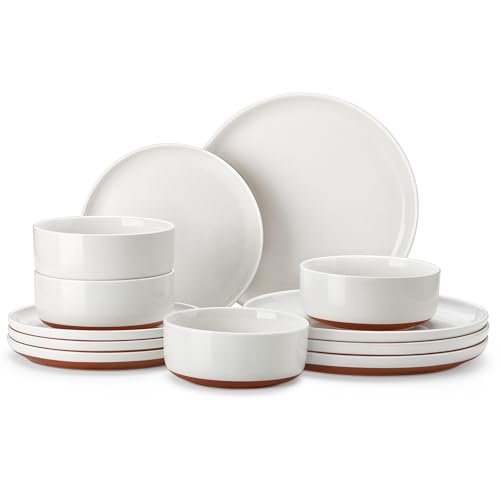 Plates and Bowls Sets (12 Count)
