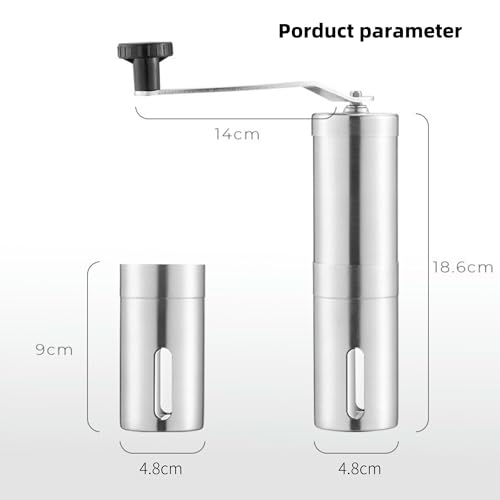 Portable Manual Stainless Steel Coffee Grinder