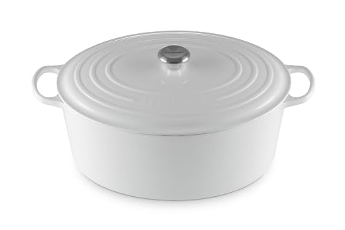 Enameled Cast Iron Oval Dutch Oven