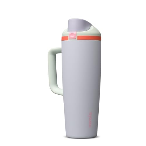 FreeSip Tumbler Stainless Steel Water Bottle 30 oz Beach House (Beach House / 30.1 Ounces)