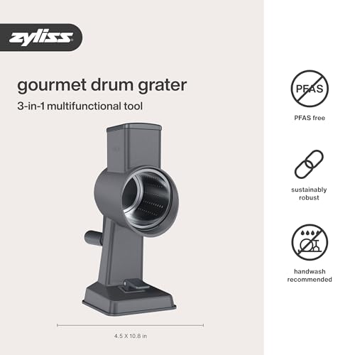 Rotary Cheese Grater (Grater and Drums)