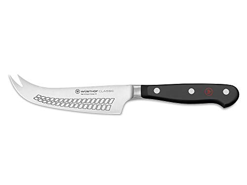 Classic 4.75" Hard Cheese Knife (4.8" / Black, Stainless Steel)