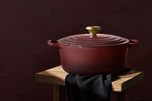 Enameled Cast Iron Round Dutch Oven