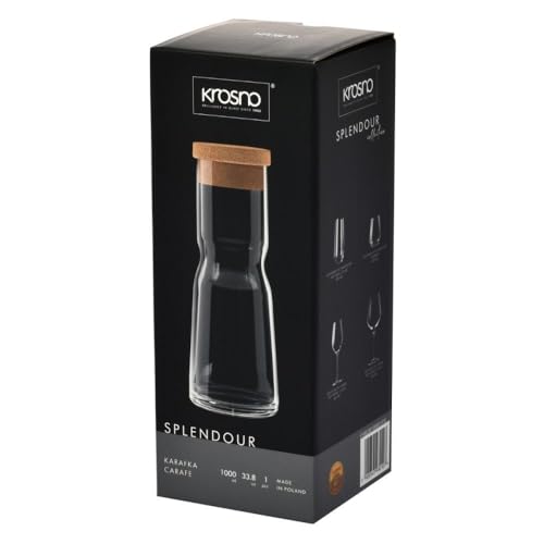 Water Carafe with Cork Stopper