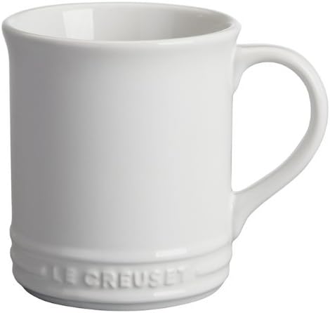 Le Creuset Stoneware Vancouver Mug, 14 oz., White