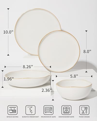 Ceramic Dinnerware Sets for 8