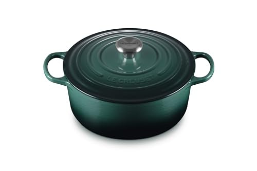 Enameled Cast Iron Round Dutch Oven