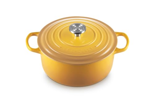 Enameled Cast Iron Round Dutch Oven