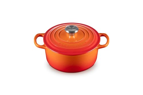 Enameled Cast Iron Round Dutch Oven