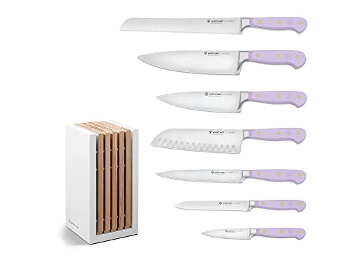 Classic Purple Yam 8 Piece Knife Block Set (7 count)