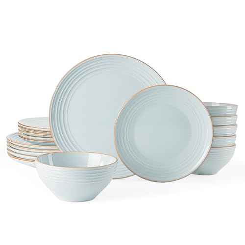Jupiter Stoneware Dinnerware Sets (18 Count)