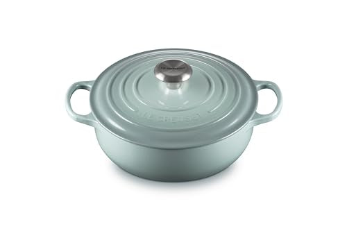 Enameled Cast Iron Signature Round Sauteuse