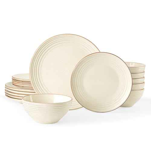 Jupiter Stoneware Dinnerware Sets (18 Count)