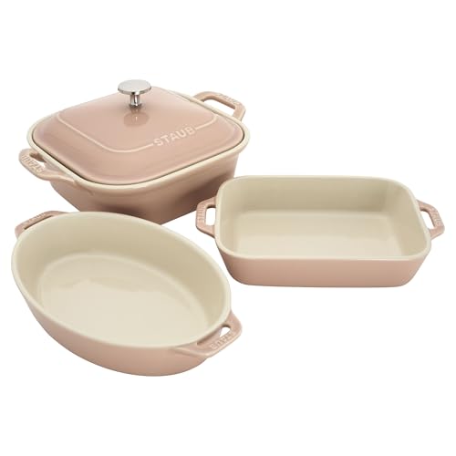 Ceramic 4 pc Baking Pans Set (4 Count)