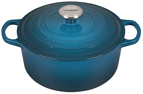 Enameled Cast Iron Signature Round Dutch Oven