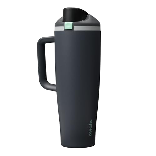 FreeSip Tumbler Stainless Steel Water Bottle 40 oz Foggy Tide (Foggy Tide / 40 Ounces)