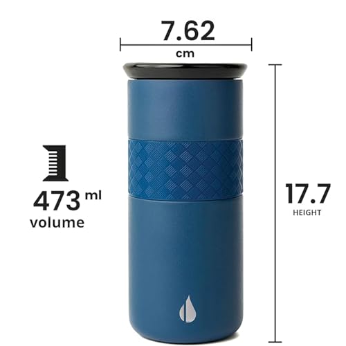 Artisan 16oz Triple (16 Ounces / Navy Blue)