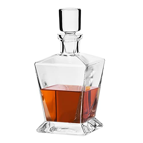 Whiskey Decanter with Lid