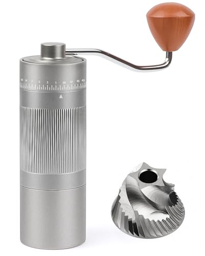 Manual Coffee Grinder (Silver)