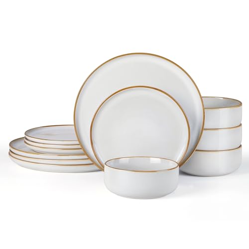 Plates and Bowls Set for 4