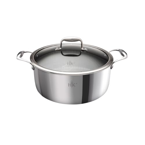 6 Piece Hybrid Pot & Lid Cookware Set